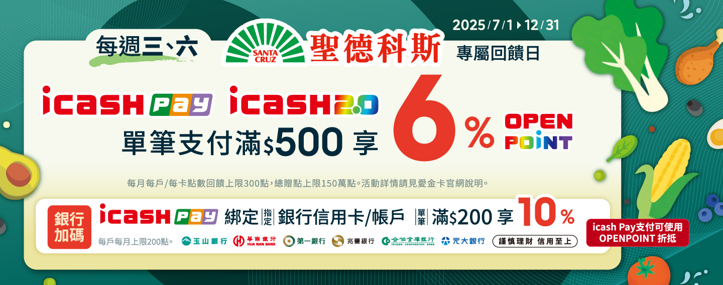 【聖德科斯週三週六滿額最高回饋16%】