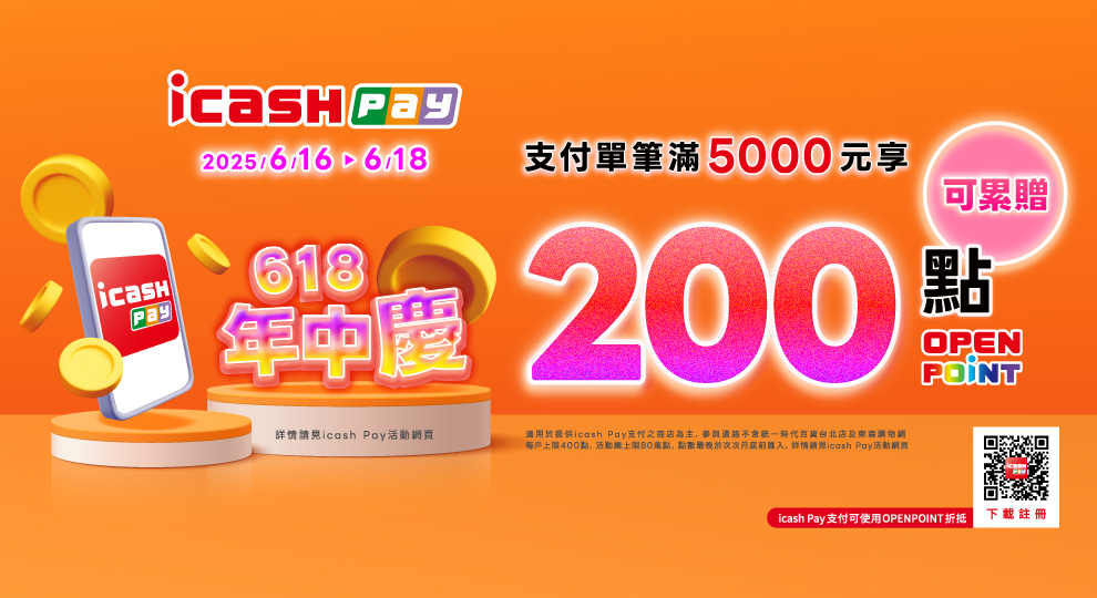【618年中慶滿額最高回饋400點】