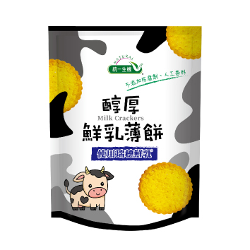 統一生機 醇厚鮮乳薄餅