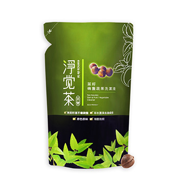 【淨覺茶】茶籽碗盤蔬果洗潔液補充包_茶寶