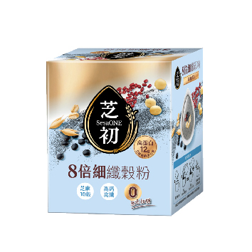 芝初 8倍細高蛋白纖穀粉(無加糖芝麻10穀)